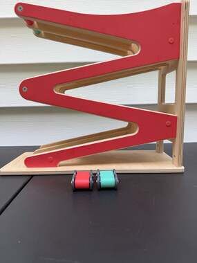 Lovevery The Race and Chase Ramp Wooden Toy